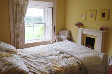 Yellow bedroom